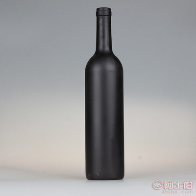 【黑色噴涂紅酒瓶750ML黑色葡萄酒瓶紅酒瓶出口品質(zhì)價(jià)格低廉】 - 產(chǎn)品庫